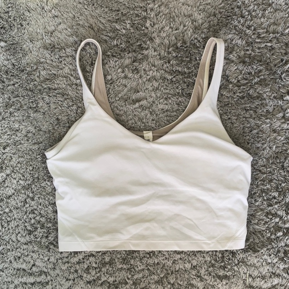 lululemon Align White Tank Top